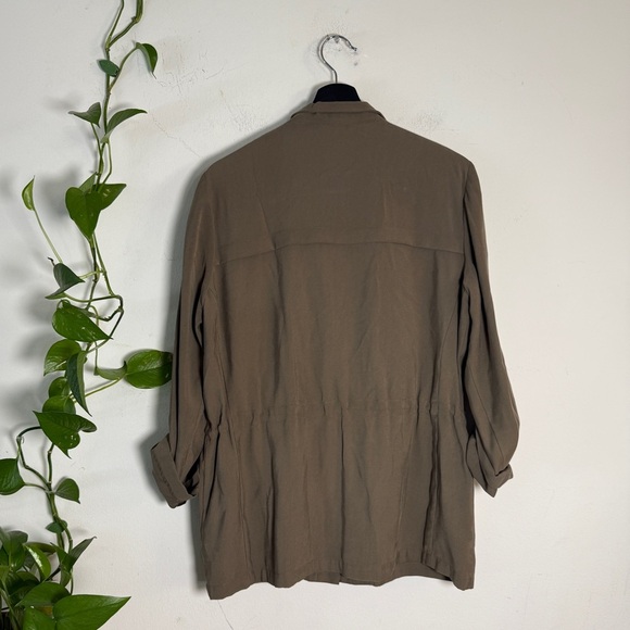 Zara Women's Olive Utility Jacket - Large - Picture 4 of 8